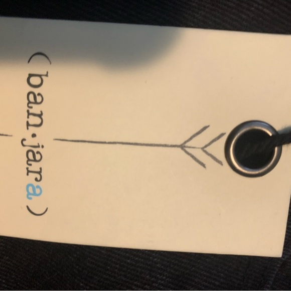 NWT Ban.Jara Distressed Straight Leg Black jeans Size 9 - Picture 9 of 11